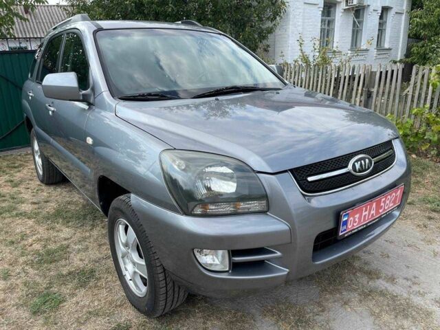 Серый Киа Sportage, объемом двигателя 2 л и пробегом 181 тыс. км за 7499 $, фото 2 на Automoto.ua