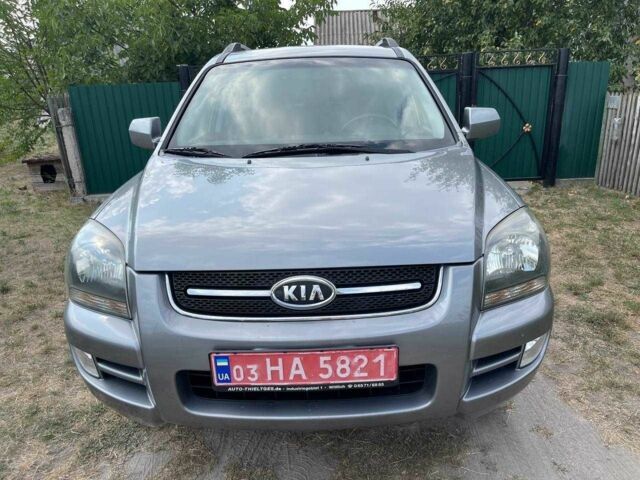 Серый Киа Sportage, объемом двигателя 2 л и пробегом 181 тыс. км за 7499 $, фото 1 на Automoto.ua