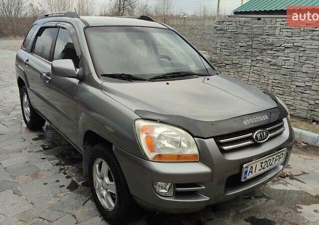 Сірий Кіа Sportage, об'ємом двигуна 2 л та пробігом 160 тис. км за 7900 $, фото 7 на Automoto.ua