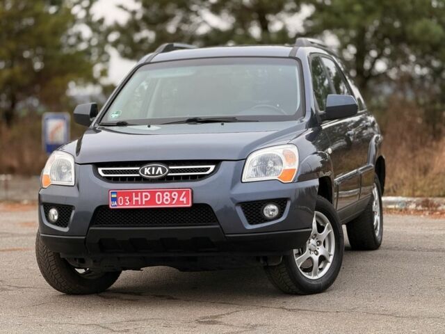 Серый Киа Sportage, объемом двигателя 2 л и пробегом 228 тыс. км за 8600 $, фото 3 на Automoto.ua