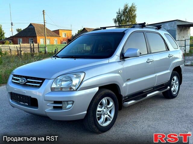 Сірий Кіа Sportage, об'ємом двигуна 2 л та пробігом 178 тис. км за 7450 $, фото 1 на Automoto.ua