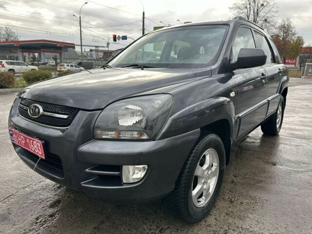 Сірий Кіа Sportage, об'ємом двигуна 2 л та пробігом 239 тис. км за 7950 $, фото 1 на Automoto.ua