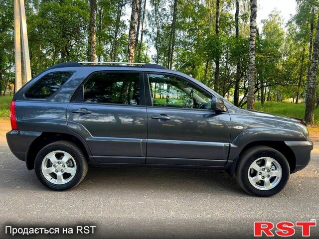 Сірий Кіа Sportage, об'ємом двигуна 2 л та пробігом 160 тис. км за 7700 $, фото 1 на Automoto.ua
