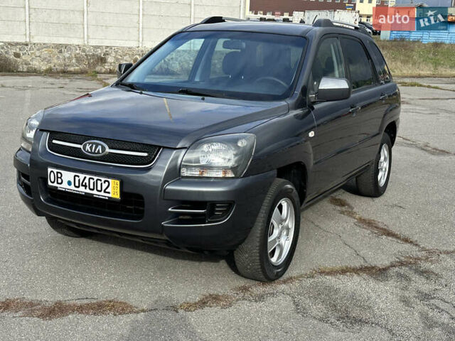 Серый Киа Sportage, объемом двигателя 2 л и пробегом 167 тыс. км за 7600 $, фото 11 на Automoto.ua