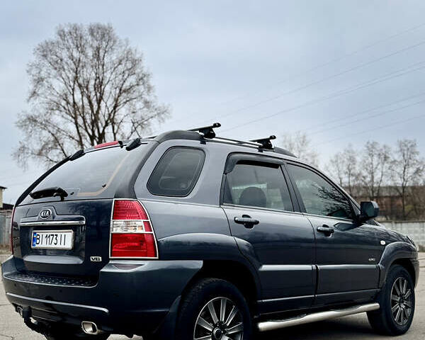 Серый Киа Sportage, объемом двигателя 2.7 л и пробегом 281 тыс. км за 7800 $, фото 4 на Automoto.ua