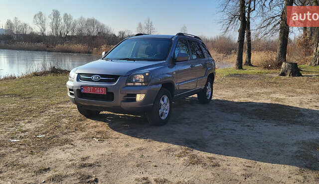 Сірий Кіа Sportage, об'ємом двигуна 2 л та пробігом 199 тис. км за 8690 $, фото 11 на Automoto.ua