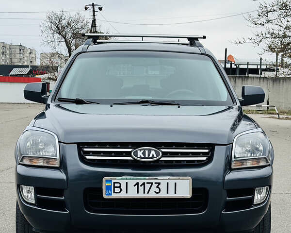 Серый Киа Sportage, объемом двигателя 2.7 л и пробегом 281 тыс. км за 7800 $, фото 2 на Automoto.ua
