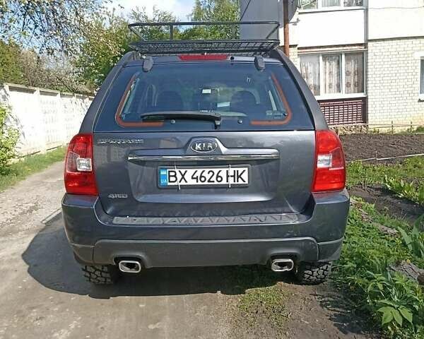 Сірий Кіа Sportage, об'ємом двигуна 2 л та пробігом 133 тис. км за 9500 $, фото 3 на Automoto.ua