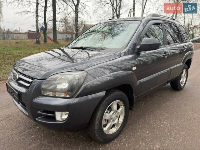 Серый Киа Sportage, объемом двигателя 2 л и пробегом 165 тыс. км за 7490 $, фото 7 на Automoto.ua