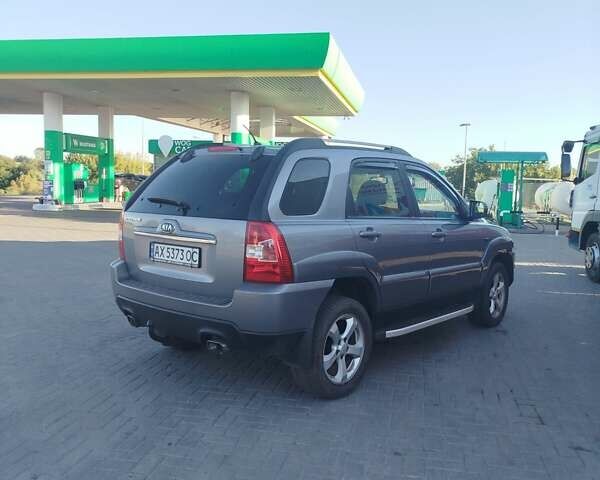 Серый Киа Sportage, объемом двигателя 1.98 л и пробегом 219 тыс. км за 9200 $, фото 1 на Automoto.ua