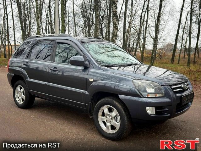 Серый Киа Sportage, объемом двигателя 2 л и пробегом 165 тыс. км за 7490 $, фото 1 на Automoto.ua