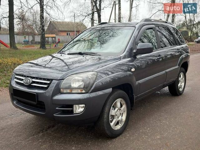 Серый Киа Sportage, объемом двигателя 2 л и пробегом 165 тыс. км за 7490 $, фото 5 на Automoto.ua