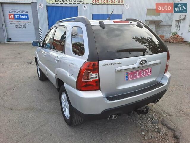 Серый Киа Sportage, объемом двигателя 2 л и пробегом 186 тыс. км за 9100 $, фото 13 на Automoto.ua