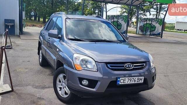 Серый Киа Sportage, объемом двигателя 2 л и пробегом 172 тыс. км за 9300 $, фото 5 на Automoto.ua