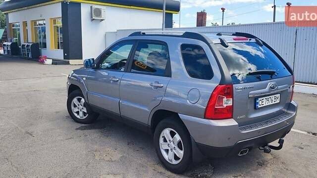 Серый Киа Sportage, объемом двигателя 2 л и пробегом 172 тыс. км за 9300 $, фото 3 на Automoto.ua