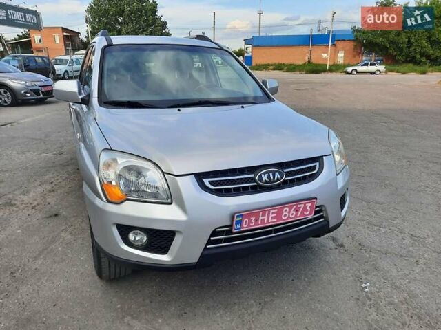 Серый Киа Sportage, объемом двигателя 2 л и пробегом 186 тыс. км за 9100 $, фото 2 на Automoto.ua