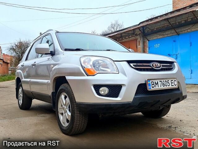 Серый Киа Sportage, объемом двигателя 2 л и пробегом 250 тыс. км за 8250 $, фото 12 на Automoto.ua