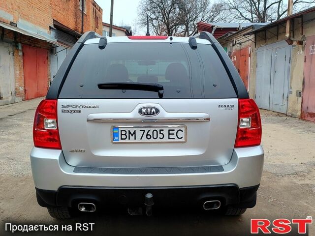 Серый Киа Sportage, объемом двигателя 2 л и пробегом 250 тыс. км за 8250 $, фото 11 на Automoto.ua