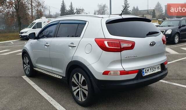Серый Киа Sportage, объемом двигателя 2 л и пробегом 198 тыс. км за 13500 $, фото 7 на Automoto.ua