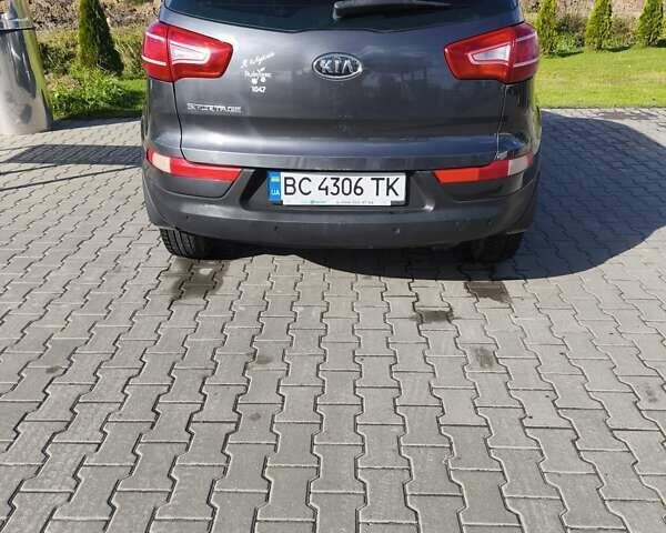 Серый Киа Sportage, объемом двигателя 2 л и пробегом 218 тыс. км за 11500 $, фото 8 на Automoto.ua