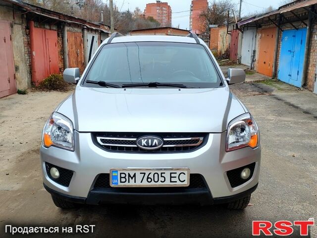 Серый Киа Sportage, объемом двигателя 2 л и пробегом 250 тыс. км за 8250 $, фото 1 на Automoto.ua