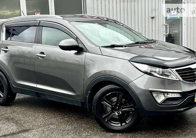 Серый Киа Sportage, объемом двигателя 2 л и пробегом 185 тыс. км за 12900 $, фото 14 на Automoto.ua