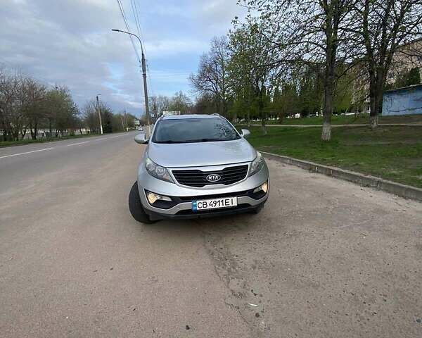 Серый Киа Sportage, объемом двигателя 2 л и пробегом 220 тыс. км за 11200 $, фото 5 на Automoto.ua