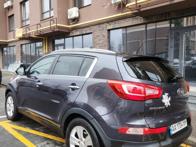 Серый Киа Sportage, объемом двигателя 2 л и пробегом 230 тыс. км за 11500 $, фото 14 на Automoto.ua