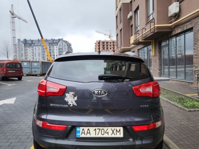 Серый Киа Sportage, объемом двигателя 2 л и пробегом 230 тыс. км за 11500 $, фото 15 на Automoto.ua