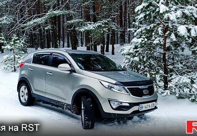 Сірий Кіа Sportage, об'ємом двигуна 2 л та пробігом 150 тис. км за 14000 $, фото 2 на Automoto.ua