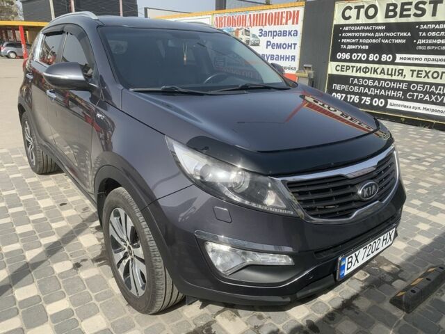 Сірий Кіа Sportage, об'ємом двигуна 2 л та пробігом 180 тис. км за 12500 $, фото 2 на Automoto.ua