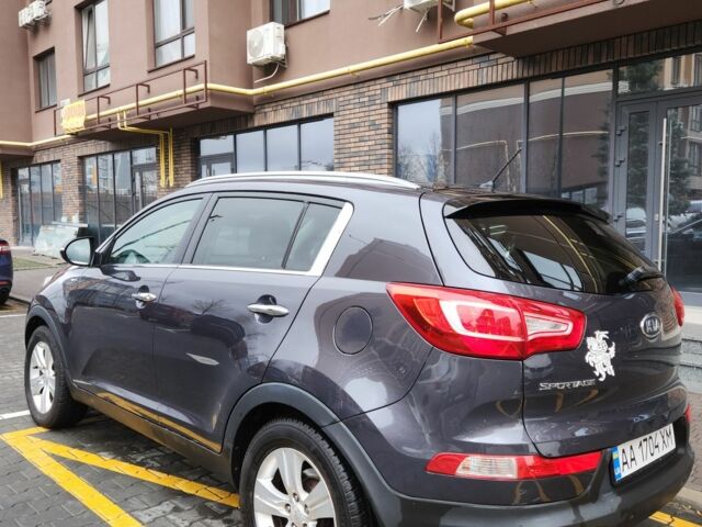 Серый Киа Sportage, объемом двигателя 2 л и пробегом 230 тыс. км за 11500 $, фото 18 на Automoto.ua