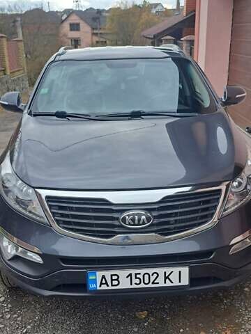 Серый Киа Sportage, объемом двигателя 2 л и пробегом 214 тыс. км за 12000 $, фото 3 на Automoto.ua