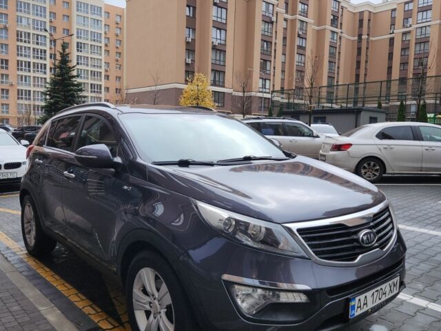 Серый Киа Sportage, объемом двигателя 2 л и пробегом 230 тыс. км за 11500 $, фото 6 на Automoto.ua