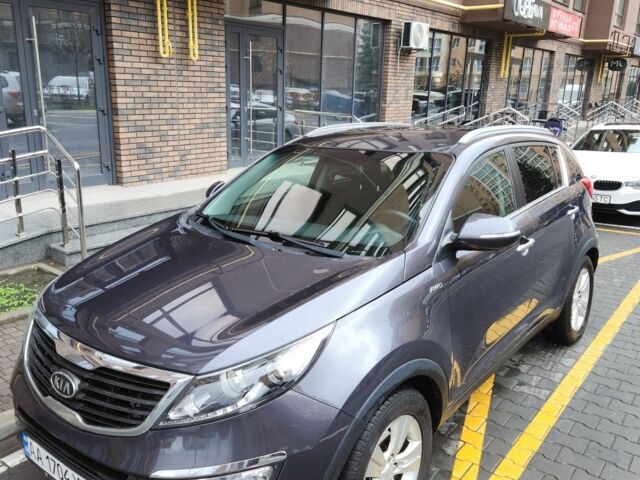 Серый Киа Sportage, объемом двигателя 2 л и пробегом 230 тыс. км за 11500 $, фото 7 на Automoto.ua