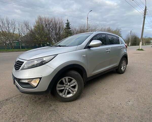 Серый Киа Sportage, объемом двигателя 2 л и пробегом 220 тыс. км за 11200 $, фото 3 на Automoto.ua