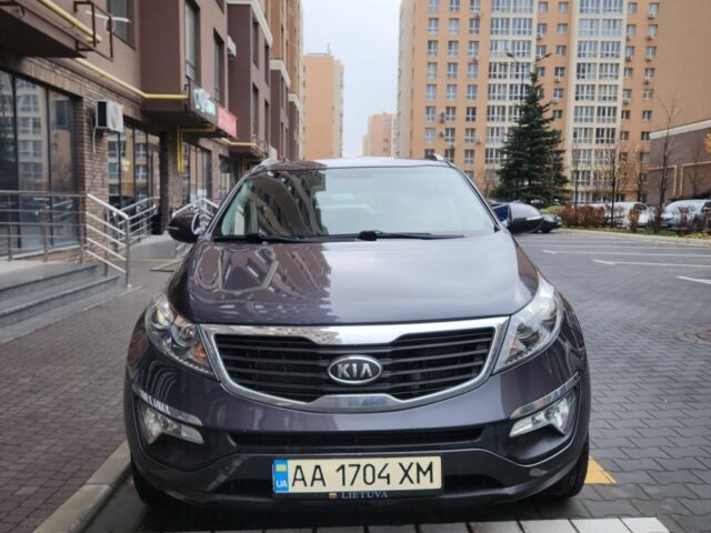 Серый Киа Sportage, объемом двигателя 2 л и пробегом 230 тыс. км за 11500 $, фото 3 на Automoto.ua