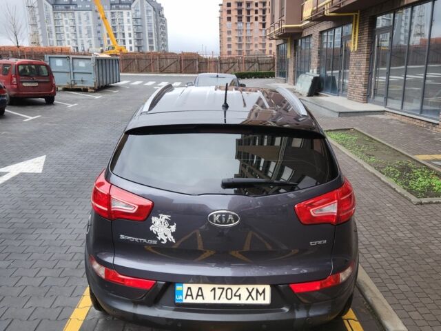 Серый Киа Sportage, объемом двигателя 2 л и пробегом 230 тыс. км за 11500 $, фото 16 на Automoto.ua