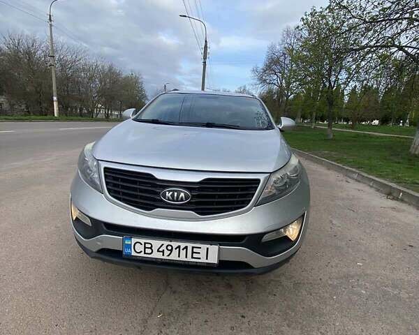 Сірий Кіа Sportage, об'ємом двигуна 2 л та пробігом 220 тис. км за 11200 $, фото 1 на Automoto.ua