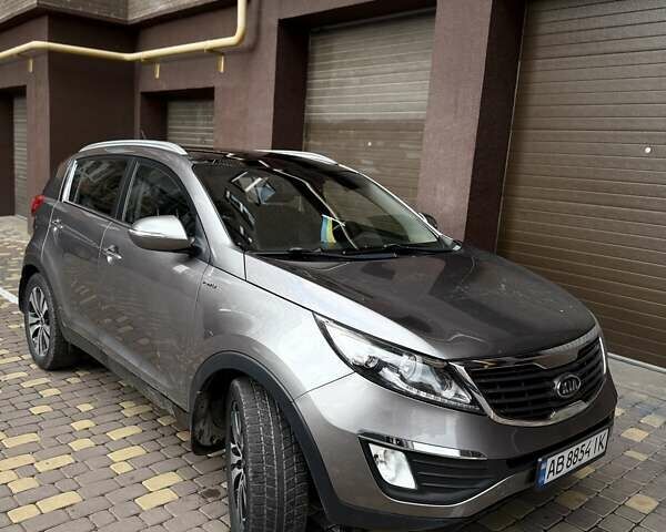 Сірий Кіа Sportage, об'ємом двигуна 2 л та пробігом 160 тис. км за 12300 $, фото 15 на Automoto.ua