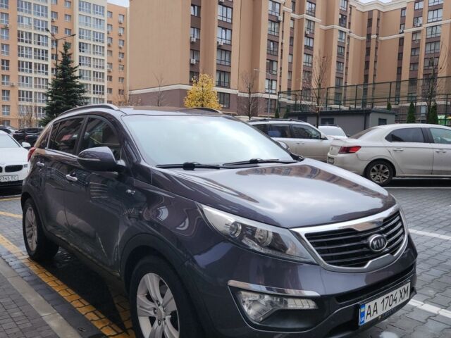 Серый Киа Sportage, объемом двигателя 2 л и пробегом 230 тыс. км за 11500 $, фото 5 на Automoto.ua