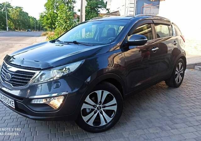 Серый Киа Sportage, объемом двигателя 2 л и пробегом 182 тыс. км за 13750 $, фото 15 на Automoto.ua