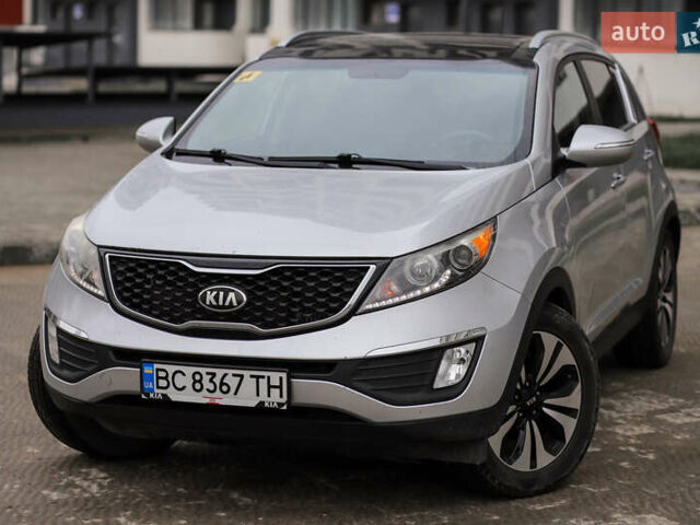 Серый Киа Sportage, объемом двигателя 2 л и пробегом 245 тыс. км за 14500 $, фото 2 на Automoto.ua