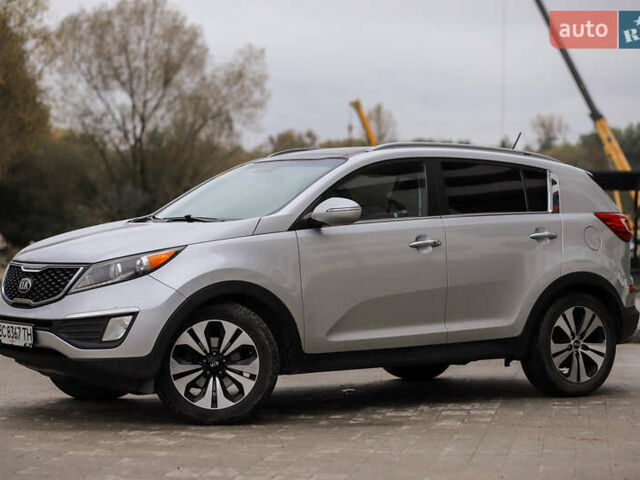 Серый Киа Sportage, объемом двигателя 2 л и пробегом 245 тыс. км за 14500 $, фото 3 на Automoto.ua