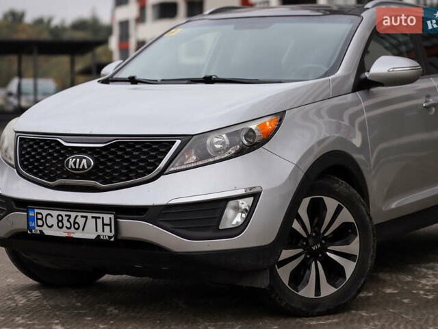 Серый Киа Sportage, объемом двигателя 2 л и пробегом 245 тыс. км за 14500 $, фото 1 на Automoto.ua