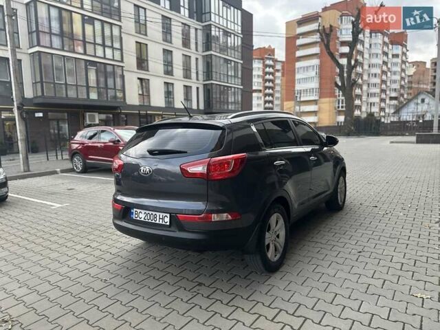 Сірий Кіа Sportage, об'ємом двигуна 2 л та пробігом 185 тис. км за 13399 $, фото 9 на Automoto.ua