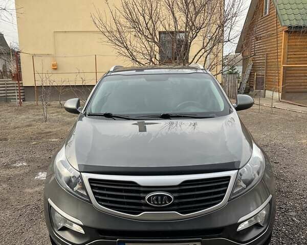 Серый Киа Sportage, объемом двигателя 1.7 л и пробегом 162 тыс. км за 12500 $, фото 2 на Automoto.ua