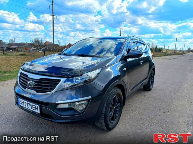 Серый Киа Sportage, объемом двигателя 1.7 л и пробегом 168 тыс. км за 12200 $, фото 1 на Automoto.ua