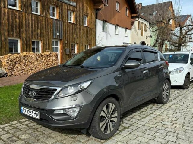 Серый Киа Sportage, объемом двигателя 2 л и пробегом 99 тыс. км за 14600 $, фото 5 на Automoto.ua