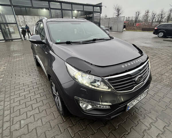 Сірий Кіа Sportage, об'ємом двигуна 2 л та пробігом 202 тис. км за 13500 $, фото 17 на Automoto.ua